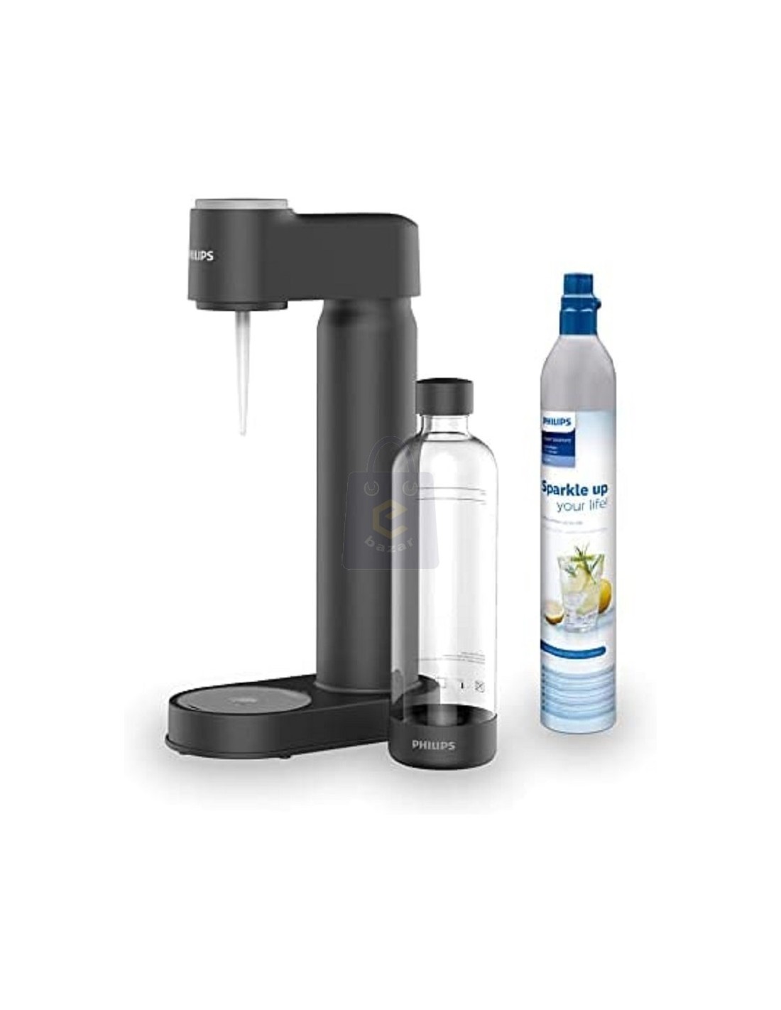 Philips Water Bombola CO2 Da 425g Per Gasatori D'Acqua Fino A 60 Litri Di  Acqua Frizzante Offerta 3 Cilindri