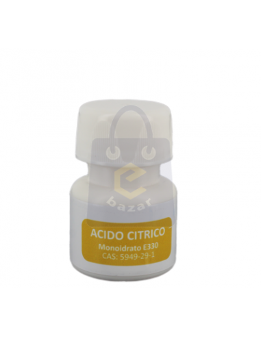 Acido Citrico 20 gr - Flacone da 30 ml