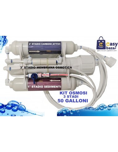 Impianto osmosi inversa lifewater system 150 lt giorno - Articoli Animali