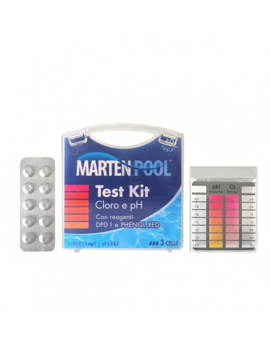 Kit analisi cloro (0,1-3,0 MG/L) e PH...