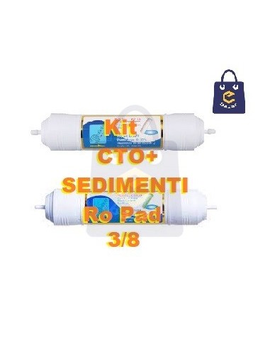 kit filtri Ro Pad SEDIMENTI+CTO...